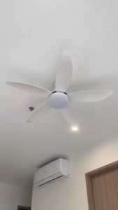 Quạt trầnQuạt trần đèn 5 cánh sải cánh 1m2 cho phòng khách-ngủ-bếp.Động cơ DC lõi đồng 6 tốc độ gióđèn 3 chế độ tích hợp điều khiển