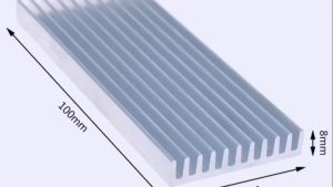 【Y】4 Sizes Radiator Aluminum Heatsink Extruded Heat Sink For LED Electronic CHIP Heat Dissipation Cooling Cooler