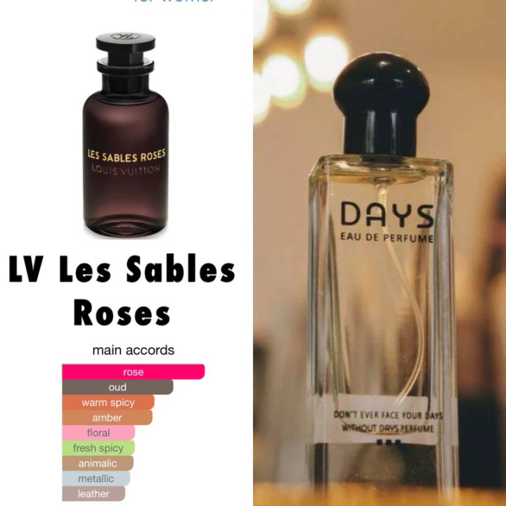 DAYS PARFUME dengan inspirasi dari LV Les Sables Roses Parfum