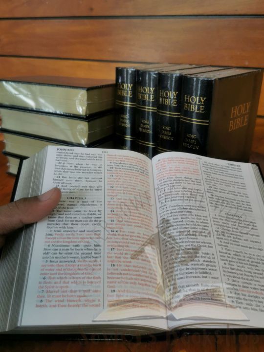 HARD BOUND LARGE PRINT COMPACT KJV BIBLE | Lazada PH