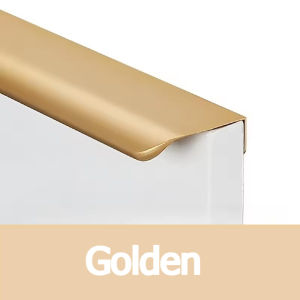 Hidden Drawer Handle Modern Rose Gold Black Hidden Handles Long Kitchen Cabinet Pulls Cabinet Kitchen Wardrobe Pulls Hardware