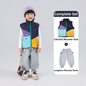 LANWEILIYANG | Warm Fleece Vest for Boys