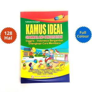Kamus Ideal Bahasa Inggris Bergambar Full Colour 128 Halaman Untuk Anak Paud dan TK