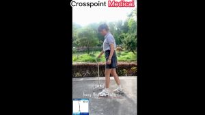 Quad Cane Walking Aid Crosspoint CURVE STYLE