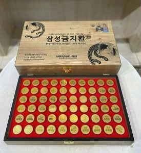 AN CUNG BỔ NÃO HỘP GỖ 60 V HÀN QUỐC