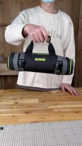 Roll Up Tool Bag Multi-pockets Tool Organiser 600 Denier with 6 Interior Pockets 68x36cm Ideal for Craftsmen Electricians