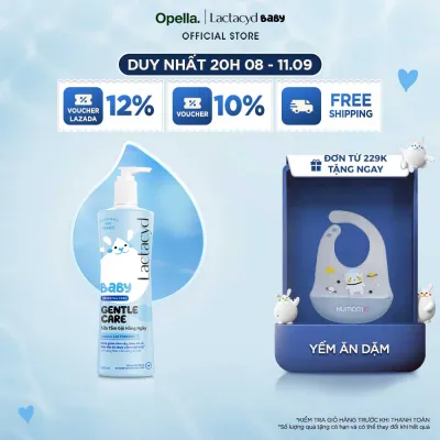 Sữa Tắm Gội Trẻ Em Lactacyd Baby Gentle Care Bảo Vệ Dịu Nhẹ Cho Làn Da Nhạy Cảm 500ml
