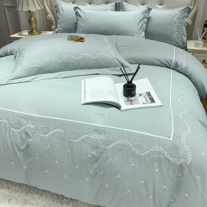 MANYILUN | Long Staple Cotton Bedding 4-Piece Set