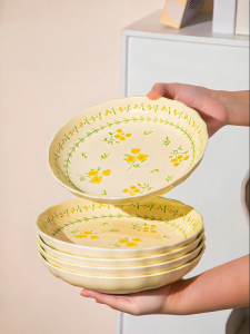 Yomerto | Underglaze Colored Dish