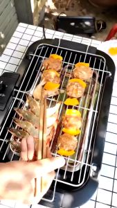 Bếp nướng điện không khói bếp nướng không khói bếp nướng điện - Lò nướng điện đa năng bếp nướng điện đa năng vỉ nướng điện máy nướng thịt đồ gia dụng trong nhà