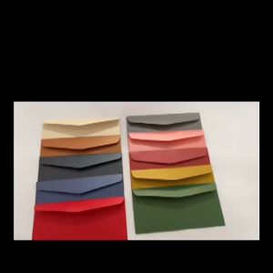 Long Envelope for Money Thick Wedding Invitation Envelopes Colorful Cash Envelopes Blue Red