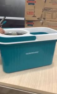 BỘ LAU NHÀ XOAY 360 ĐỘ SUNHOUSE KS-CL330IB - HÀNG CHÍNH HÃNG ( giặt vắt đa năng cao cấp thông minh có bánh xe tay sách )