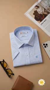 Áo sơ mi tay ngắn Khatoco (M-2XL)