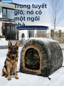 New Pet | Nhà Cho Chó Dày Ấm Chống Nước Mọi Mùa