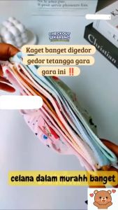 Golden Nick Celana Dalam CD Anak Cewek Perempuan Full Print CD-1187 Size M L XL Bahan Katun Lembut | CD Anak