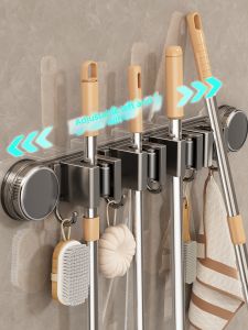 youqin | Drill-Free Tidy Mop Hanger