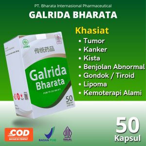 Obat Benjolan Tumor Kanker Gondok Tiroid Kista Herbal Galrida Bharata 100% Original