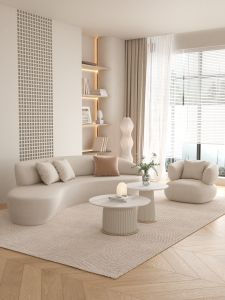 YIZUO | Curved Small Apartment Creative Sofa