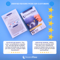 DreamFlow Nasal Strips (𝟏𝟎𝐩𝐜𝐬) By The Sleep Experts - Anti Snoring Nasal Strips & Instant Nasal Congestion Relief from Colds, Allergies, Rhinitis, & Drug-Free - Extra Strength & Clear. 