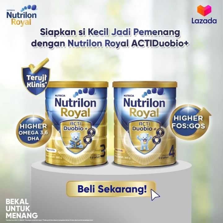 Nutrilon Royal 4 Vanila Susu Pertumbuhan Bubuk 800 GR