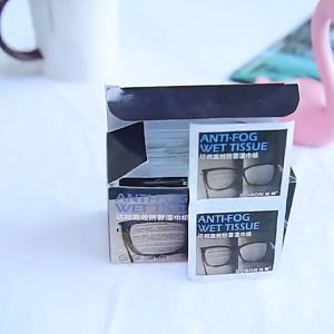50 pcs Anti-Fog Wipes For Glasses眼镜防雾湿巾