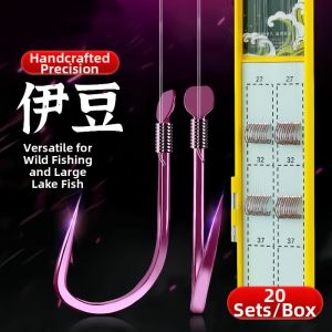 Bound Subline Double Izumo Hooks for Big Fish Fishing