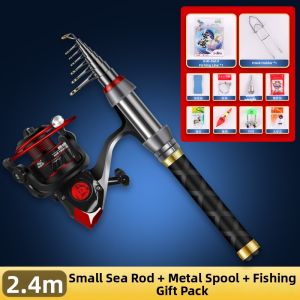 JINGZHANLI | Mini Portable Hard Long-Casting Fishing Rod