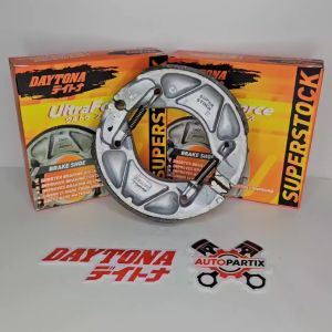 Kampas Rem Tromol Belakang DAYTONA MIO KARBU NOUVO MIO J M3 Z SOUL GT 115 125 XEON RC FINO XRIDE 115 125 FAZZIO VIXION OLD