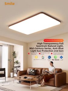 Smile | Chinese Traditional Style Wooden Ceiling Light