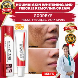 Pekas Remover Collagen Japan Pekas Remover 100% Effective Melasma Cream Whitening & Freckle Remover Acne Dark Spot Melanin Pigmentation Moisturizing Skin Care 20g