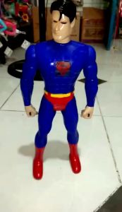 UKURAN BESAR | Mainan Anak Robot Superheroes 44 05020 Bisa Bunyi Dan Ada Lampu Kemasan Kantong | Mainan Anak Robot Robotan Action Figure Superman Menggunakan Baterai Murah | Mainan Anak Action Figure Robot Besar Terbaru
