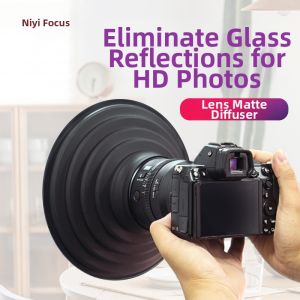 NiYi Focus | Anti-Glare Silicone Lens Hood for Mirrorless & DSLR Cameras