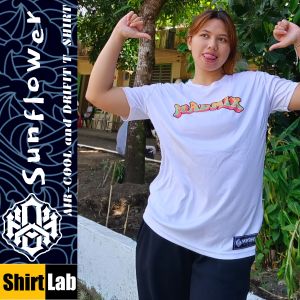 Shirtlab Clothing Sunflower Design Drifit ActiveDry T-Shirt for Men & Women – Quick Dry Lightweight Breathable Sublimation Print Casual Sports Shirt