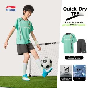 LI-NING KIDS | Anti-static Quick-drying Childrens Football Set