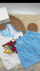 6 Pairs Terno for Boys Newborn / Infant Non Faded Prints Breathable Soft Cotton Clothing Set 0 to 6 Months