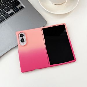 Ốp Điện Thoại Samsung Galaxy Z Fold Series Ultra 8 7 6 5 Hai Màu Chuyển Sắc Thân Thiện Với Da - Vỏ PC Cứng Mờ Chống Sốc