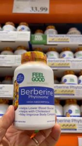 [DJ SHOP] Viên Uống FeelGood Superfoods Berberine Phytosome Giúp Hạ Đường Huyết + Cải Thiện Cholesterol Của Mỹ 120 Viên Hạn Sử Dụng 120 Viên Bổ Sung Sức Khỏe Tim Mạch - Lazada