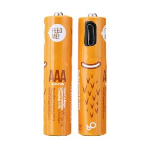 Smartoools Battery Micro USB Rechargeable AAA - Baterai rechargable/ Baterai AAA / Baterai isi ulang / Baterai micro USB / Baterai Unik / Baterai Smartoools⁣ / Baterai Microbatt