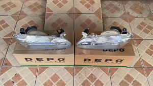 212-11B7-LD HEADLAMP LAMPU DEPAN HEAD LAMP LAMPU UTAMA TOYOTA CAMRY 2000 2001 2002 KANAN KIRI HARGA SATUAN