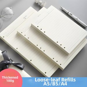 Thickened 6-ring 9-ring Filler Paper A5 B5 A6