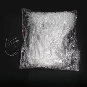 Mother-Child Buckle Label Line Hand-Punching Plastic Tag Clothing Label Buckle Tag Cord for Apparel Accessories