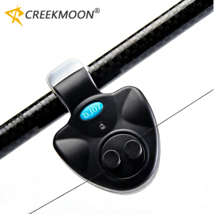 Carp Fishing Clip Set Rod Electronic LED Light Indicator Fish Bite Sound Alarm Bell Sensor Night Accessories for Pole Batteries