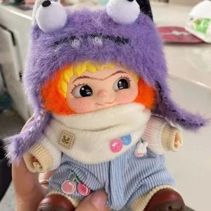 Đồ Chơi Búp Bê Bằng Nhựa Nguyên Bản 20cm Wakuku Váy Quần Đeo Vai Đồ Chơi Búp Bê Bằng Vải Nhung Thay Thế Mini Couture Thời Trang