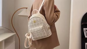 Balo nữ balo mini thời trang đi học du lịch 40cm vừa A4 laptop 14 in balo kim tuyến Nguyenlyly K119