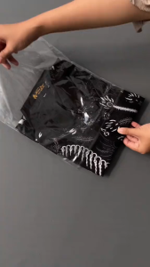 Baju Batik Pria Dewasa Warna Hitam Premium 2025 Lengan Panjang Jumbo Lapis Furing