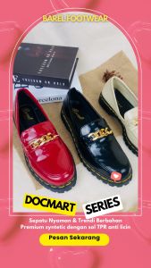 BARA - Docmart rantai sepatu dokmar wanita sepatu boot loafers wanita sepatu pumps wanita