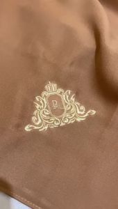 SEGIEMPAT POLOS VOAL BORDIR BY RIZKY COLLECTION | HIJAB VOAL EKSKLUSIF BY RIZKY COLLECTION TEPI JAHIT (FREE BOX)