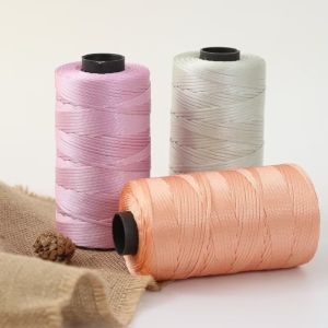 250g Summer Crochet Flat Yarn Handmade DIY Knitting Material Craft Class Making Crochet Summer Sun Hats Sandals Bags Backpacks Handbags Storage Boxes and Other Shiny Yarns