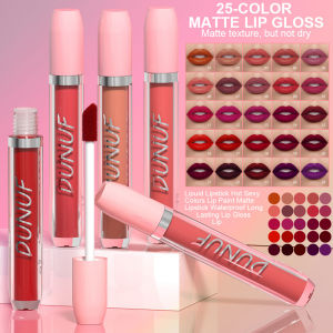 Velvet Matte Lip Gloss Waterproof Lipstick Non-sticky Cup Long-lasting Lip Color