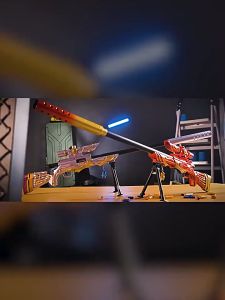 Mô Hình Nhựa in3D Bareta xám (77cm) Phóng Xốp - Đồ Chơi Giải Tỏa Stress Cho Bé Toys